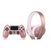 Наушники беспроводные для Sony PS4 Gold Wireless Headset 2.0 (Rose Gold)